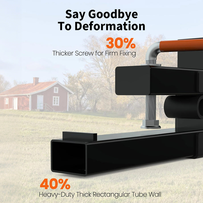 Robuste Stahlkonstruktion und Sicherheitsmerkmale